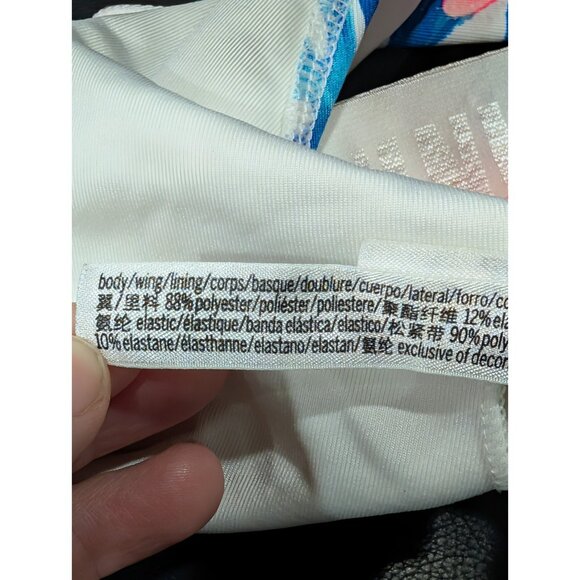 Victoria's Secret Pink Sports Bra Womens Sz Large Ultimate Unlined Floral - Picture 9 of 13